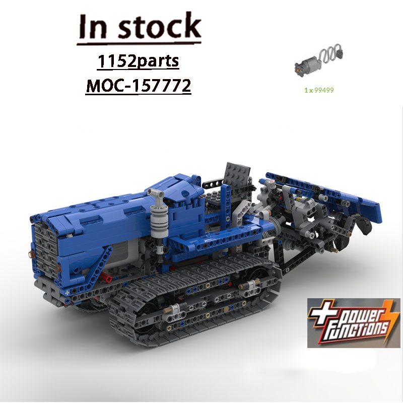 Farming Agriculture Model - MOC-157772 Urban Farm Agricultural Crawler Tractor
