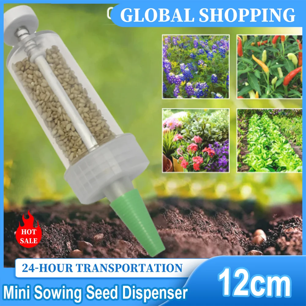 Manual Seeder Hand - Mini Aussaat Samenspender Manuelle Sämaschine Samenspreizer