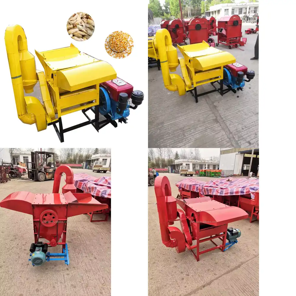 Rice Thresher Machine - Multifunktionale Dreschmaschine für Reis, Weizen, Hirse,