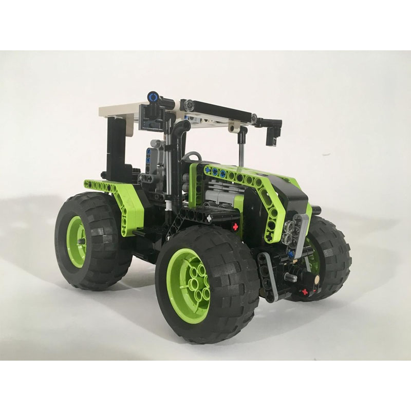 Farming Agriculture Model - MOC-97333 Urban Farm Landwirtschaftlicher Traktor Baustein-Modell