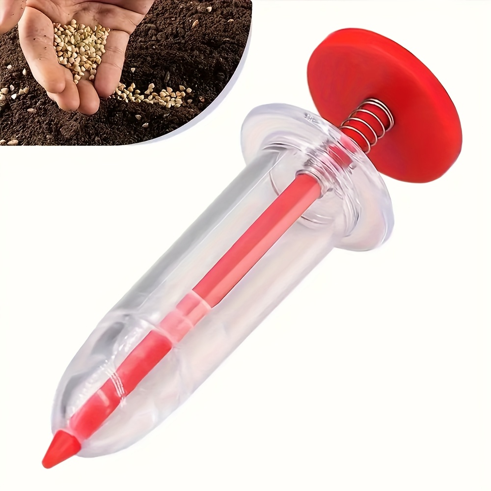Manual Seeder Hand - Tragbarer Samenspender – Einfach zu verwendende,