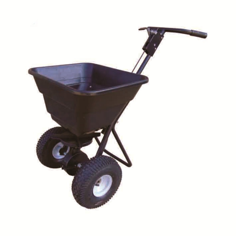 Manual Seeder Hand - Manueller Garten-Düngerstreuer aus Edelstahl, handgeführter Rasenstreuer,