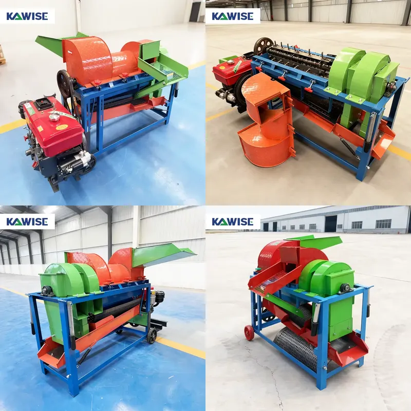 Rice Thresher Machine - Getreidedreschmaschine für Mais, Weizen, Reis und