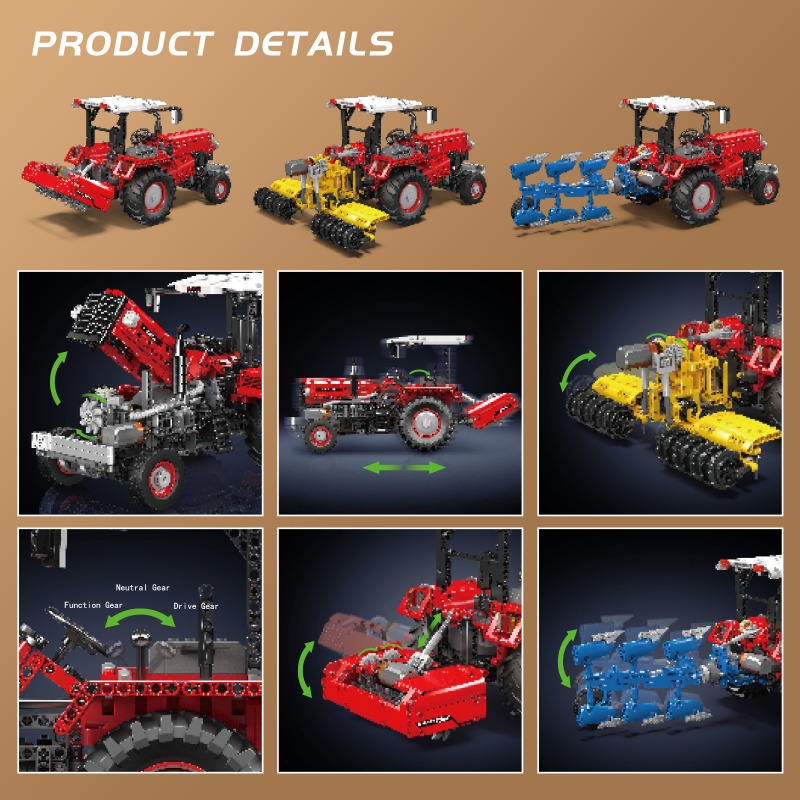 Mould King 17064 1857-teiliges – Is Farming Under Agriculture Bewertung und Preis